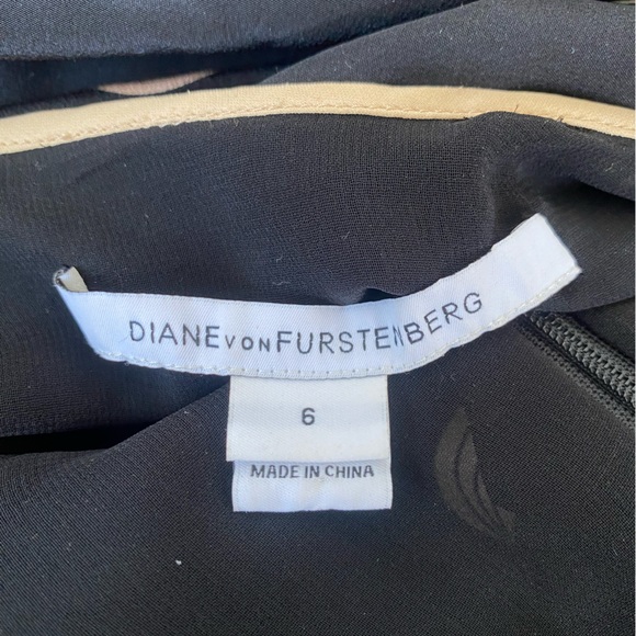 Vintage Y2K Diane Von Furstenberg Silk Halter Maxi Dress - Picture 6 of 8